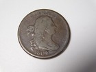 Old Us Coin 1806 Liberty Small 6 No Stems  Draped Bust 1 2 Half Cent