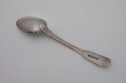 Coin Silver Teaspoon     Unknown Maker