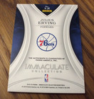 2016 Panini Immaculate Collection 2 10 Julius Erving Autographed 76ers  s-je