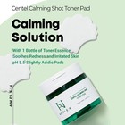 Ample n Centel Calming Shot Toner Pads Korean Cica 60 Pads 6 09 Fl Oz