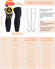Runhit 2 Pairs Kids Basketball Leg Sleeve Youth Large  2 Pairs  White black 