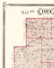 Historic County Map - Decatur County Indiana - Baskin 1876 - 23 X 28 86