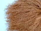 Ginger Brown  Tibetan Lamb Mohair Doll Hair  4 X 4  For Wigs Or Rerooting Reborn