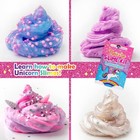 Magical Glow Unicorn Slime Kit  Unicorn Toys With Galaxy Slime  Holiday Gifts