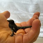 Antique Austrian Vienna Cold Painted Bronze Magpie Bird Figure Bergman Style  2