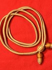 Pre-wwii 19320s -1930s Campaign Hat Cord Signal Corps  orange And White   Mint 