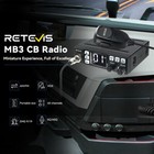 Retevis Mb3 Am fm Dual Mode Cb Radio 40ch Emergency Channel 9 19 For Truckers