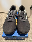 Brooks Men   s Ghost 16 Running Shoe - 10 Medium - Black ebony blue