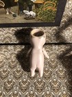Antique German All Bisque Jointed Arm Glass Eye Toddler     As Found