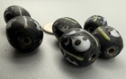 Set Of 6 Venetian Ghost Beads
