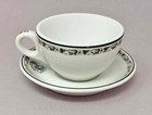 Southern Pacific Rr Susnet Pattern Coffe Cup   Saucer