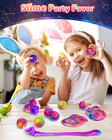 24 Pack Galaxy Slime Party Favors  Non-sticky  Stress Relief Treasure Box Toys F