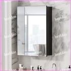 Bathroom Medicine Cabinet With Mirror Wall-mounted Storage Cabinet Organizer
