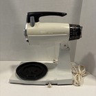 Vintage Sunbeam Mixmaster Stand Mixer W manual  2 Fire-king Bowls - Works Great
