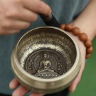 Tibetan Singing Bowl Buddha Handmade Meditation Yoga Sound Healing Nepal