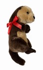 Aurora World Miyoni Sea Otter Plush Toy 11  - Holding Hands - Eco-friendly