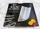 Global G-52an5 - 40th Anniversary 5 Pc Knife Block Set New Shipping