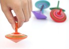 Gyroscope  3 Pcs set Handmade Painted Wood Spinning Tops  Educational Kinderg   