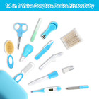 Baby Grooming Kit   infant Safety Care Setwith Hair Brush Comb Nail Clipper Nasal 