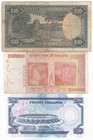 Rhodesia  Zimbabwe  Kenya  Lot Of 3 Different Banknotes  Old Issues