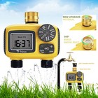 Sprinkler Timer Outdoor With Brass Swivel Water Timer For Garden Hose 2 Zone New