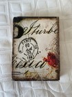 Sid Dickens Memory Block T-112 Postmark Retired 6x8x1 5 Wall Tile Plaque Art