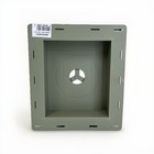 Mid America Vinyl Mountmaster Mounting Square Block 8  X 7  Cypress 232 Siding