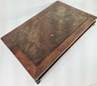 Antique Japanese Or Chinese Carved Wooden Base Or Stand Elm Burlwood