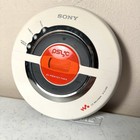 Sony D-ej100 Psyc Walkman Portable Cd Player G-protection White Tested Working