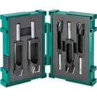 T34241 Tenon plug Cutter 5-pc  Set - 3 8   1 2   5 8   3 4   1 