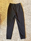 Puma Black Pull On Joggers Sweatpants Youth Boy s Size L 14 16 New