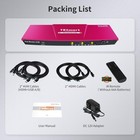 Tesmart Usb 3 0 Hdmi Kvm Switch 2 Monitors 2 Computers 4k 60hz