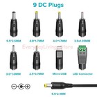 12w 3v-12v Universal Ac Adapter Power Supply Wall Charger Cord For Dc Charger Us