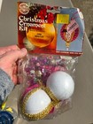Walco Pink Princess Makes 2 Vtg Sequin Bead Vtg Christmas Ornament Kit Diy Nos