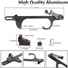 Throttle Cable Carb Bracket Adjustable Aluminum For Holley 4150 4160 Carburetor 