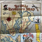 Jekyll Island  St Simon s  Brunswick Golden Isles Treasure Map - 17x11    L03