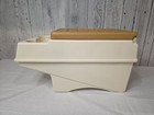 Vintage 1980s Little Kool Rest Igloo Cooler Car Console Drink Holder Brown   Tan