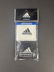 Adidas Reversible Wristband Aeroready Drying Technology 3  Black White - New