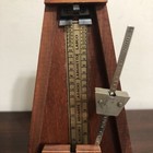 Vintage Seth Thomas Metronome De Maelzel Wood Wind Up Music Timer E899-575 Iss-2