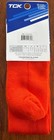 New Set Of 2 Pair Of Twin City  tck  Baseball softball Socks l  Orange  Modelobk