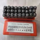 Impressart Metal Stamp Set Lowercase Alphabet A-z And Question Mark With Case K2