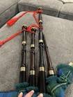 Vintage Chalice Top Kintails With Button Mounts  Bag cover drone Reeds  bagpipe