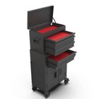Heavy Duty Tool Chest Mobile Organizer 400 Lbs Capacity 5 Drawer Steel Storage