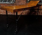 1900 Victorian Funeral Viewing Embalming Cooling Table On Casters