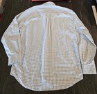 Vineyard Vines Performance Classic Fit Dress Shirt Check Blue White M 32 33