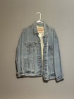 Levi Strauss Signature Men s Denim Jacket Blue Button Pockets Casual Size L