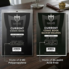 100 Current Modern Comic Book Bags And Boards -6 7 8 x10-1 2  - Archival Quality