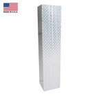 Pit Posse Made In Usa Aluminum Race Locker Storage Diamond Plate Cabinet 6 Ft