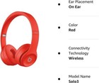 Beats Solo 3 Wireless On-ear Headphones - Citrus Red Mx472ll a