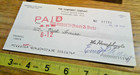 Vintage Lot 100 Euclid Beach Amusement Park Payroll Checks Cleveland Ohio 1960 s
